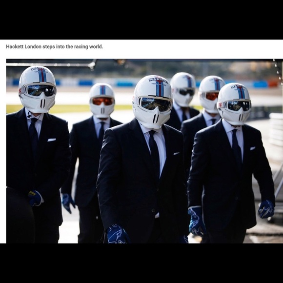 SOLD Hackett London X Williams Martini Racing Collaboration Zip Up Jacket - Picture 7 of 8